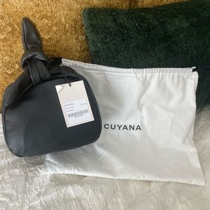 Cuyana Mini Bow Bag (Black)